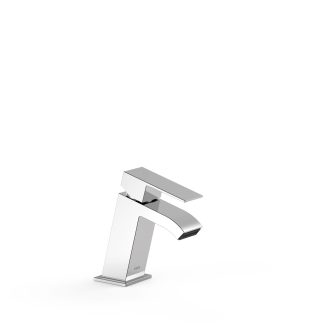 Grifo monomando inclinado para lavabo serie Cuadro