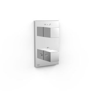 Pieza vista para caja empotrada de 2 vías Therm-box, ref. 00625001