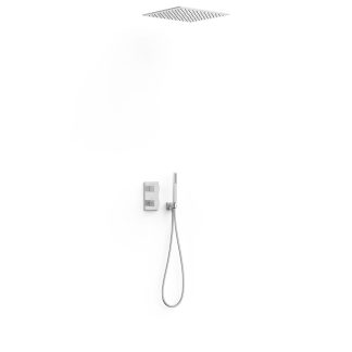 Kit de grifo termostático empotrado de 2 vías Therm-box para ducha, ref. 00635005