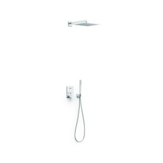 Kit de grifo monomando empotrado de 2 vías Rapid-box para ducha serie Cuadro, ref. 00638004