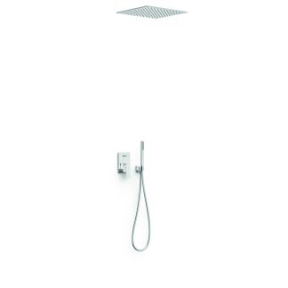 Kit de grifo monomando empotrado de 2 vías Rapid-box para ducha serie Cuadro, ref. 00638005