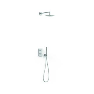 Kit de grifo termostático empotrado de 2 vías Therm-box para ducha serie Max, ref. 06235004