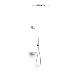Kit de grifo termostático electrónico empotrado Shower technology para bañera y ducha, ref. 09286315