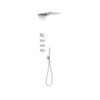 Kit de grifo termostático electrónico empotrado Shower technology para ducha, ref. 09286408