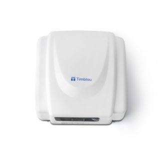 Secamanos con sensor, acabado blanco