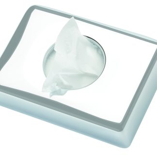 Dispensador de bolsas para compresas de ABS cromado