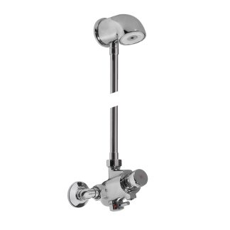 Conjunto de ducha temporizada con selector de temperatura