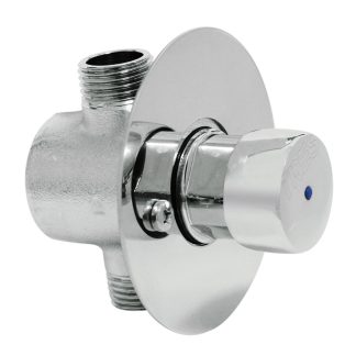 Grifo temporizado empotrado de ducha, 1 agua, G1/2 o G3/4