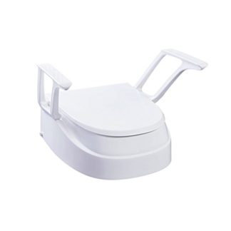 Elevador para WC con reposabrazos de ABS