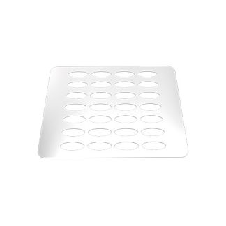Rejilla para vertedero de 620 × 520 mm