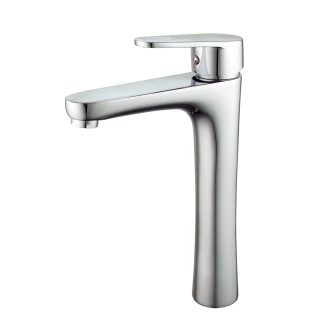 Grifo de lavabo mezclador monomando de caño alto
