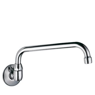 Caño giratorio de pared, longitud 287 mm