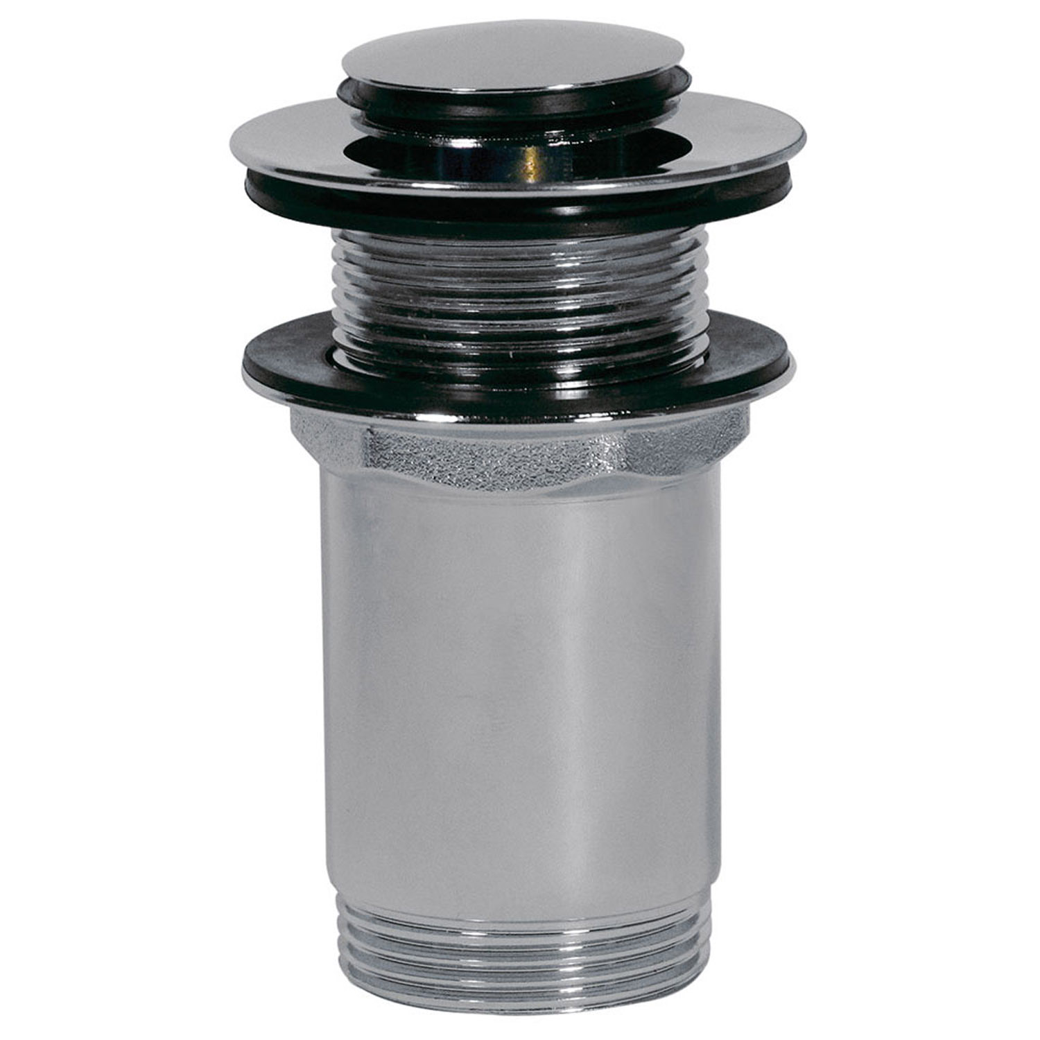 Válvula de desagüe Click-clack para lavabo sin rebosadero, ref. 13454050