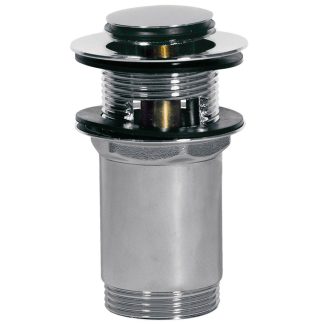 Válvula de desagüe Click-clack para lavabo con rebosadero, ref. 13454110