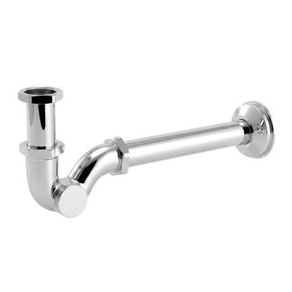 Sifón telescópico con registro para lavabo