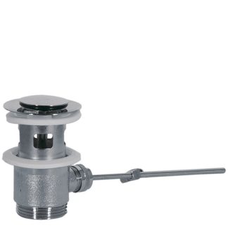 Válvula de desagüe automático para lavabo con rebosadero