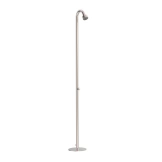 Columna de ducha para piscina en acero inoxidable 316, 1 agua