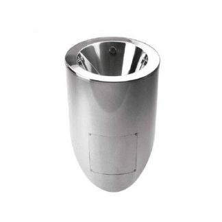 Urinario de acero inoxidable AISI 304 satinado de pared
