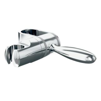 Soporte para barra de ducha de ABS cromado
