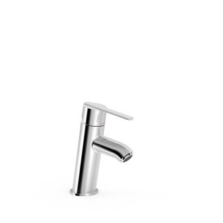 Grifo monomando inclinado para lavabo serie Lex