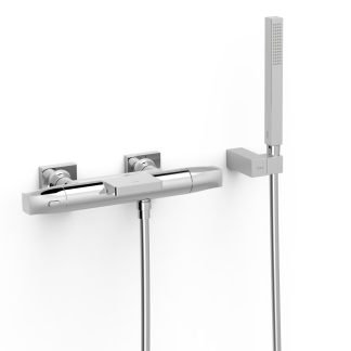 Grifo termostático mural Over-wall para bañera y ducha, ref. 19017489