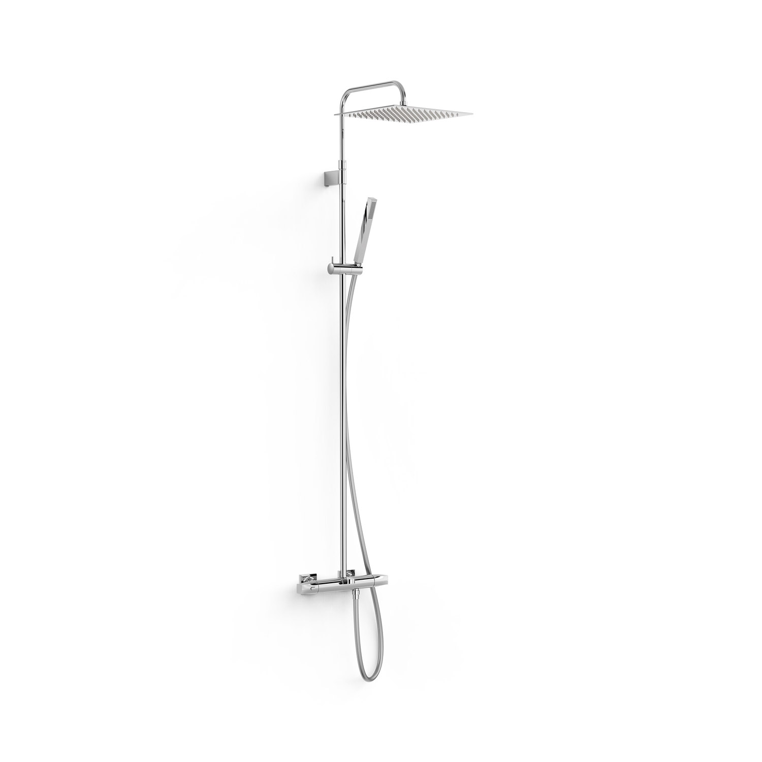 Conjunto de grifo termostático mural Over-wall de 3 vías para bañera y ducha, ref. 19031205