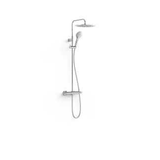 Conjunto de grifo termostático mural Over-wall de 2 vías para ducha serie Fuji