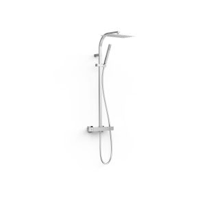 Conjunto de grifo termostático mural Over-wall de 2 vías para ducha serie Slim