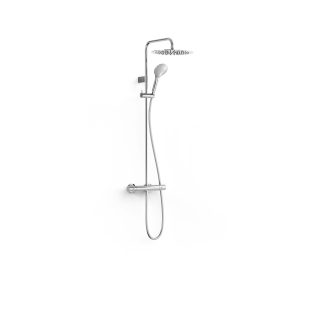 Conjunto de grifo termostático mural Over-wall de 2 vías para ducha serie Loft