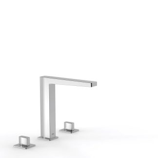Grifo bimando de repisa para lavabo serie Slim