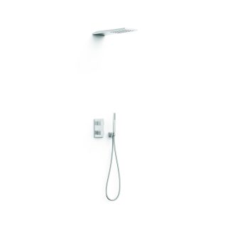 Kit de grifo termostático empotrado de 2 vías Therm-box para ducha serie Slim