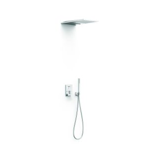 Kit de grifo monomando empotrado de 3 vías Rapid-box para ducha serie Slim, ref. 20237301