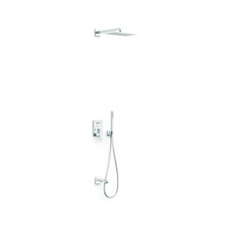 Kit de grifo monomando empotrado de 3 vías Rapid-box para ducha serie Slim, ref. 20237303