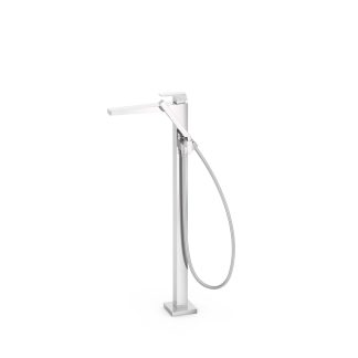 Grifo monomando a suelo para bañera y ducha serie Slim