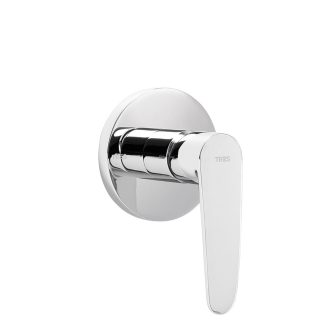 Grifo monomando empotrado de 1 vía para ducha serie Flat
