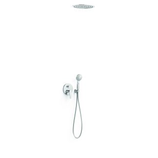 Kit de grifo monomando empotrado de 2 vías Rapid-box para ducha serie Flat, ref. 20438005