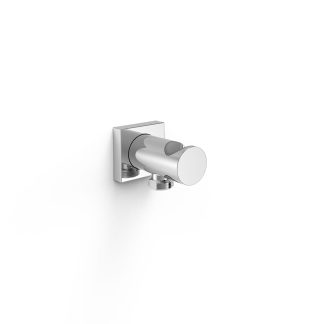 Soporte fijo con toma de agua para ducha de mano y flexo, ref. 21118221