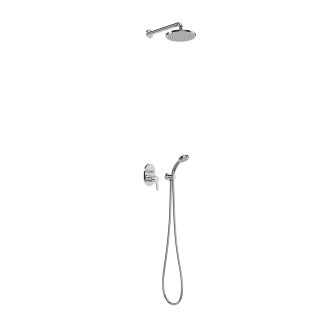 Kit de grifo monomando empotrado de 2 vías para ducha serie Base