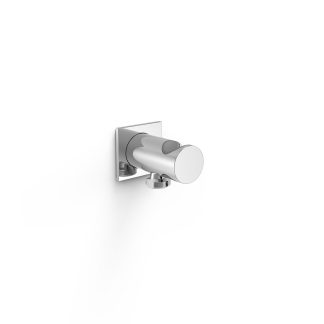 Soporte fijo con toma de agua para ducha de mano y flexo, ref. 21618221