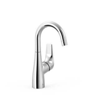 Grifo monomando con maneta lateral para lavabo serie Canigó