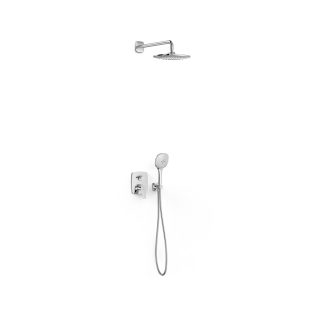Kit de grifo monomando empotrado de 2 vías Rapid-box para ducha serie Canigó, ref. 21738004