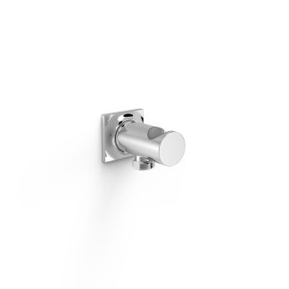 Soporte fijo con toma de agua para ducha de mano y flexo, ref. 22118201