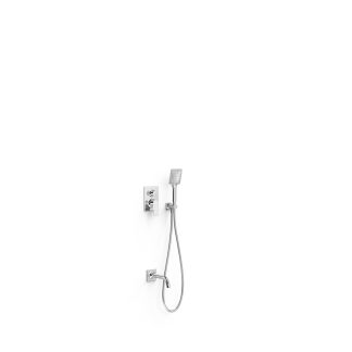 Kit de grifo monomando empotrado de 2 vías Rapid-box para bañera y ducha serie Project