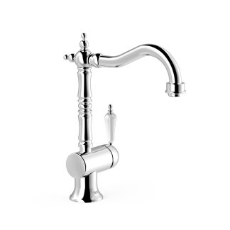 Grifo monomando con maneta lateral para lavabo serie Clasic