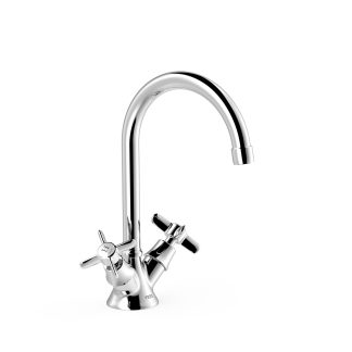Grifo bimando para lavabo serie Clasic, ref. 24210901