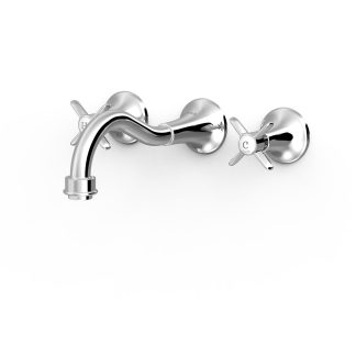 Grifo bimando empotrado para lavabo serie Clasic, ref. 24215101