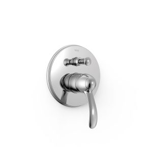 Grifo monomando empotrado de 2 vías para bañera y ducha serie Clasic