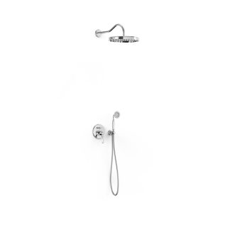 Kit de grifo monomando empotrado de 2 vías para ducha serie Clasic, ref. 24218003