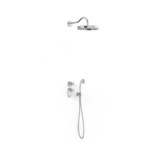 Kit de grifo termostático empotrado de 2 vías Block System para ducha serie Clasic