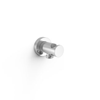 Soporte fijo con toma de agua para ducha de mano y flexo, ref. 26118221